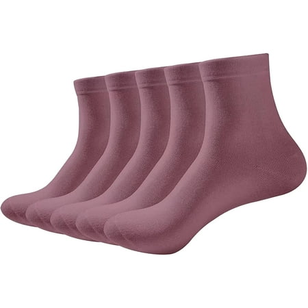 SERISIMPLE Women Ankle Socks Bamboo Crew Thin Boot Lightweight Soft Breathable Socks 5 Pairs (Chestnut Medium)
SERISIMPLE Women Ankle Socks Bamboo Crew Thin Boot Lightweight Soft Breathable Socks 5 Pairs (Chestnut Medium)