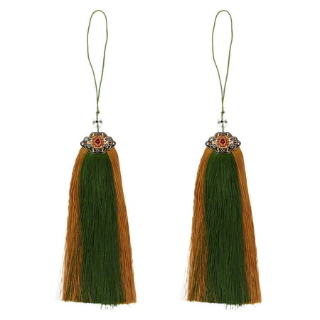HOMEMAXS 2pcs Double-color Car Hanging Straps Lovely Tassel Car Pendants Clothes Decors
HOMEMAXS 2pcs Double-color Car Hanging Straps Lovely Tassel Car Pendants Clothes Decors