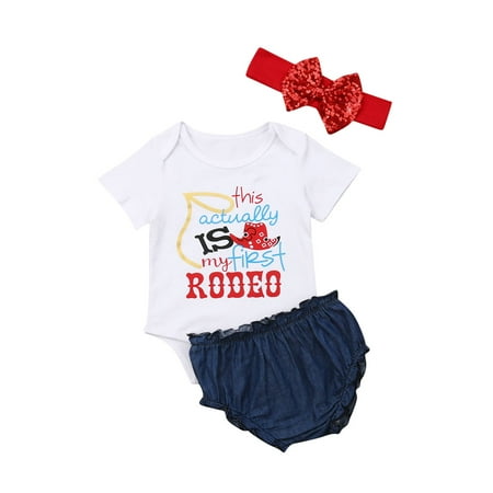 Lieserram Baby Girls 3Pcs Summer Romper 3 6 12 18 Months Outfits Short Sleeve Tops with Ruffled Triangle Shorts and Bow Headband
Lieserram Baby Girls 3Pcs Summer Romper 3 6 12 18 Months Outfits Short Sleeve Tops with Ruffled Triangle Shorts and Bow Headband