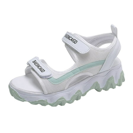 Women s Casual Shoes Women Shoes Thick Heel Sandals Summer Knitted Breathable Thick Bottom Sports Leisure Fish Mouth Beach Shoes
Women s Casual Shoes Women Shoes Thick Heel Sandals Summer Knitted Breathable Thick Bottom Sports Leisure Fish Mouth Beach Shoes