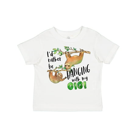 Inktastic Id Rather Be Hanging with My Gigi- Cute Sloths Gift Toddler Boy or Toddler Girl T-Shirt
Inktastic Id Rather Be Hanging with My Gigi- Cute Sloths Gift Toddler Boy or Toddler Girl T-Shirt