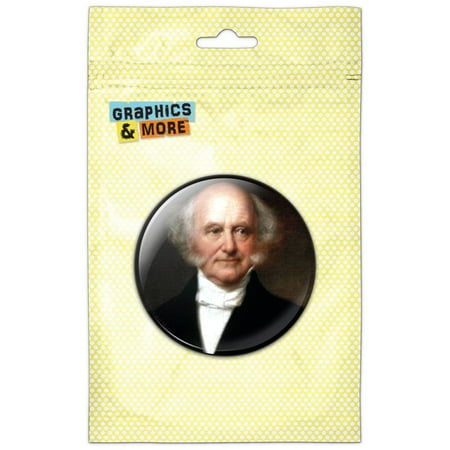President Martin Van Buren Refrigerator Button Magnet