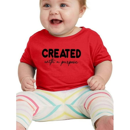 Created With A Purpose T-Shirt Infant -Smartprints Designs 24 Months
