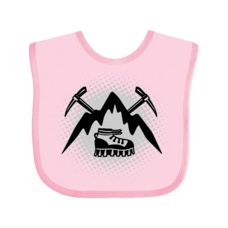 Inktastic Rock Climbing Mountain Climber Gift Baby Boy or Baby Girl Bib