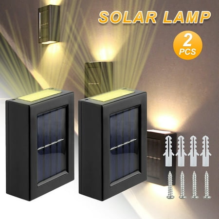 AoHao 4 Pack Led Solar Motion Sensor Lights Wireless Outdoor Wall Lights Outdoor Security Wall Mount Light For Garden Patio Black
AoHao 4 Pack Led Solar Motion Sensor Lights Wireless Outdoor Wall Lights Outdoor Security Wall Mount Light For Garden Patio Black