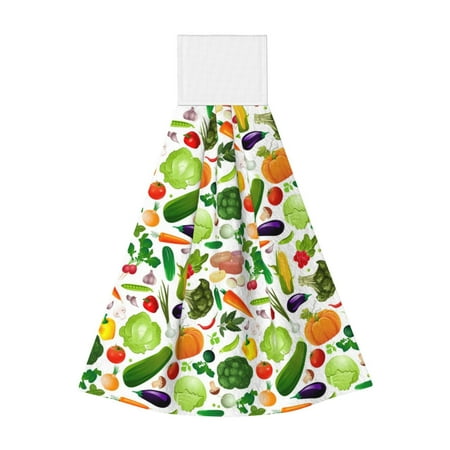 Qekee Vegetables2 Print Hanging Kitchen Towels Coral Velvet Wipe Hand Towel Absorbent Hand Towels Microfiber Tie Towel for Bathroom Kitchen Decor
Qekee Vegetables2 Print Hanging Kitchen Towels Coral Velvet Wipe Hand Towel Absorbent Hand Towels Microfiber Tie Towel for Bathroom Kitchen Decor