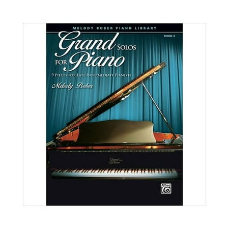 Alfred 00-30114 Grand Solos for Piano- Book 6 - Music Book