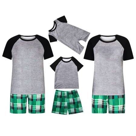Tawop Youth Clothing Christmas Kid Pajamas Tops Matching Family Pant Long Sleeve Plaid End of Year Clearance Green
Tawop Youth Clothing Christmas Kid Pajamas Tops Matching Family Pant Long Sleeve Plaid End of Year Clearance Green