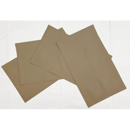 Canvas Placemats by Penny s Needful Things (Wave - Set of 6) (Khaki)