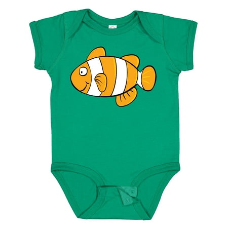 Inktastic Clown Fish Illustration Gift Baby Boy or Baby Girl Bodysuit