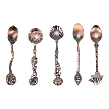 Red Copper Vintage Royal Style Mini Coffee Dessert Spoons Carved Kitchen Dining Bar Flatware
Red Copper Vintage Royal Style Mini Coffee Dessert Spoons Carved Kitchen Dining Bar Flatware