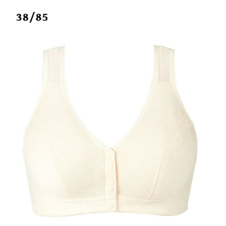 Kironypik Front Close Strap Bralette Breathable Cotton Bra Moisture-wicking Women Underwear Bralette skin color 38/85
Kironypik Front Close Strap Bralette Breathable Cotton Bra Moisture-wicking Women Underwear Bralette skin color 38/85