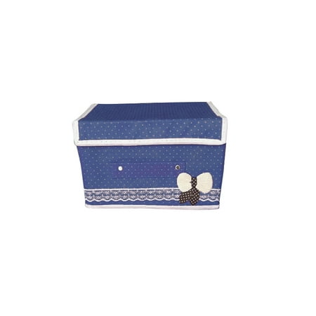 FAVOLOOK Foldable Storage Box Lace Polka Dot Toy Socks Bowknot Bra Non Woven Fabrics Home
FAVOLOOK Foldable Storage Box Lace Polka Dot Toy Socks Bowknot Bra Non Woven Fabrics Home