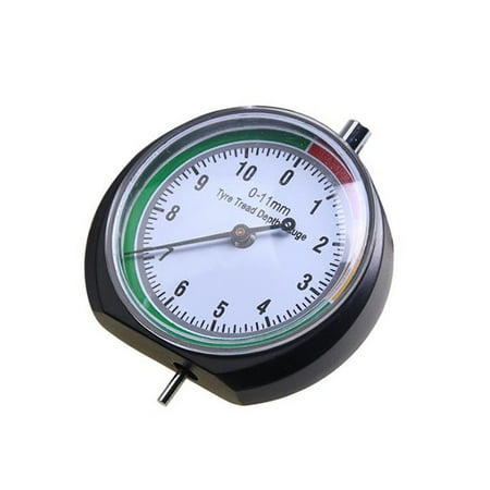 Car Tyre Tread Depth Gauge Trucks Van Tire Pointer Monitor Measure Device Tool