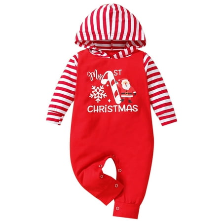 Yinyinxull Newborn Baby Boys Girls my 1st Christmas Clothes Santa Claus Romper Stripe Xams Jumpsuit Red 12-18 Months
Yinyinxull Newborn Baby Boys Girls my 1st Christmas Clothes Santa Claus Romper Stripe Xams Jumpsuit Red 12-18 Months