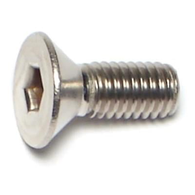 #10-32 x 1/2 18-8 Stainless Flat Head Socket Cap Screws SCSFSS-147 (20 pcs.)