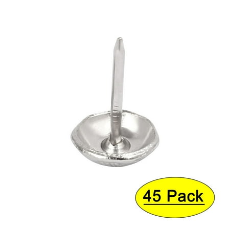 Unique Bargains 7/16 Dia Stainless Steel Upholstery Nail Thumb Tack Push Pin Doornail 45pcs
Unique Bargains 7/16 Dia Stainless Steel Upholstery Nail Thumb Tack Push Pin Doornail 45pcs