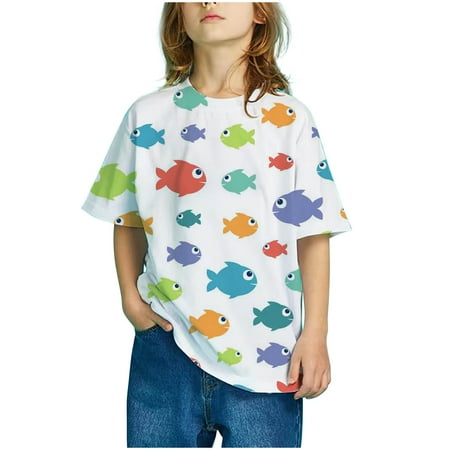 QISIWOLE Girl s Cartoon Print T Shirts Crew Neck Loose Fitting Short Sleeve Tops for Teen Girl 4-13 T Discount !
QISIWOLE Girl s Cartoon Print T Shirts Crew Neck Loose Fitting Short Sleeve Tops for Teen Girl 4-13 T Discount !