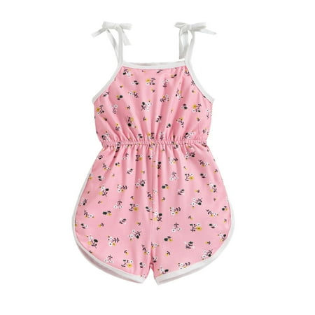 AIMAOMI Baby Girls Summer Jumpsuit Flower Print Sleeveless Sling Tie Up Shorts Romper Kids Clothes H
AIMAOMI Baby Girls Summer Jumpsuit Flower Print Sleeveless Sling Tie Up Shorts Romper Kids Clothes H