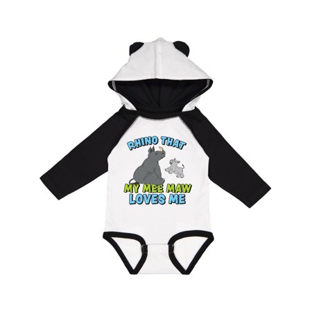 Inktastic Rhino That My Mee Maw Loves Me with Cute Rhinos Gift Baby Boy or Baby Girl Long Sleeve Bodysuit
Inktastic Rhino That My Mee Maw Loves Me with Cute Rhinos Gift Baby Boy or Baby Girl Long Sleeve Bodysuit