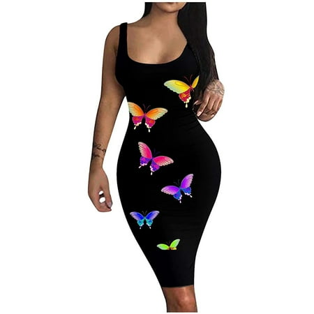 Dresses for Women Valentines Dress for Women Fashion Women Print O-Neck Sexy Tank Dress Sleeveless Basic Midi Club Dress Savings Clearance Maternity Dress Prom Dresses for Teens Pink 2XL
Dresses for Women Valentines Dress for Women Fashion Women Print O-Neck Sexy Tank Dress Sleeveless Basic Midi Club Dress Savings Clearance Maternity Dress Prom Dresses for Teens Pink 2XL