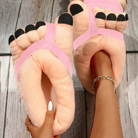 Slippers For Women Slandas Women Flip Flops For Women Cartoon Detail Novelty Slippers For Women And Men Warm Cotton Soft Plush Home Slippers Indoor Winter House Slippers For Women
Slippers For Women Slandas Women Flip Flops For Women Cartoon Detail Novelty Slippers For Women And Men Warm Cotton Soft Plush Home Slippers Indoor Winter House Slippers For Women