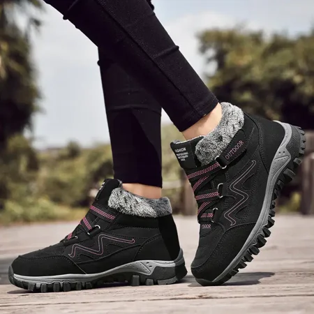 Thermal Plush Inner Winter Snow Booots Round Toe Anti-slip Outdoor Ankle Boots Women‘s Footwear
Thermal Plush Inner Winter Snow Booots Round Toe Anti-slip Outdoor Ankle Boots Women‘s Footwear