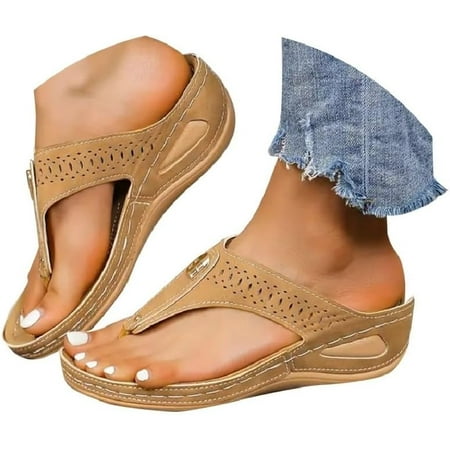 Breathable Mesh Hollow Sports Sandals Non-Slip 2024 New Women’s Wedge Orthopedic Flip-Flops Summer Casual Sandals Open Toe
Breathable Mesh Hollow Sports Sandals Non-Slip 2024 New Women’s Wedge Orthopedic Flip-Flops Summer Casual Sandals Open Toe