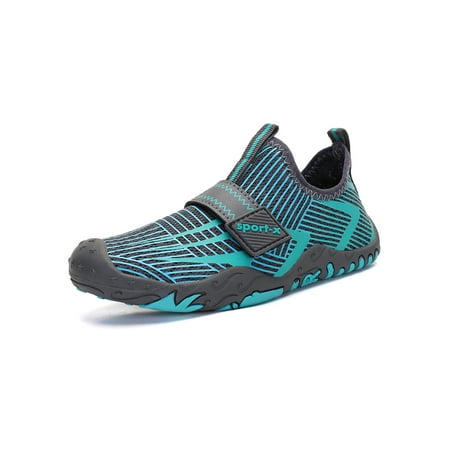 Difumos Boys Quick Dry Flat Wading Shoes Breathable Workout Slip On Comfort Socks Gray Blue 10C
Difumos Boys Quick Dry Flat Wading Shoes Breathable Workout Slip On Comfort Socks Gray Blue 10C