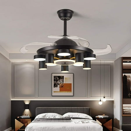 Miumaeov 42 Retractable Ceiling Fan with Lights 8 LED Light Sources Modern Ceiling Fan with Retractable Blades Silent Motor 3 Light Color Change 4 Timing Options Remote Control Black
Miumaeov 42 Retractable Ceiling Fan with Lights 8 LED Light Sources Modern Ceiling Fan with Retractable Blades Silent Motor 3 Light Color Change 4 Timing Options Remote Control Black