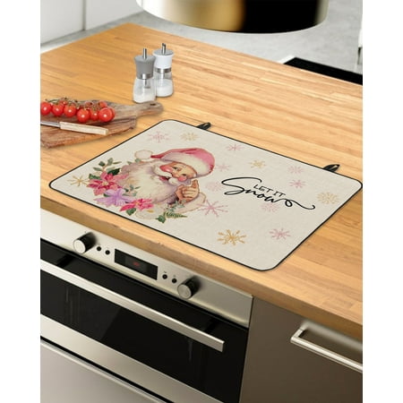 Pink Christmas Stove Top Covers for Electric Stove Heat Insulation Fireproof Glass Cooktop Cover Counter Top Glass Stove Cover 29 x21 Pink Santa Winter Snowflake Botanical Rustic Burlap
Pink Christmas Stove Top Covers for Electric Stove Heat Insulation Fireproof Glass Cooktop Cover Counter Top Glass Stove Cover 29 x21 Pink Santa Winter Snowflake Botanical Rustic Burlap