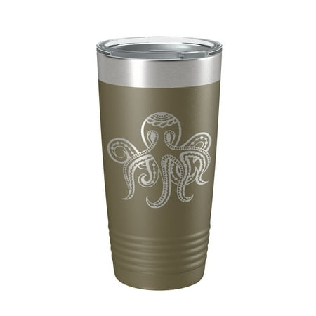 Octopus Tumbler Zentangle Travel Mug Insulated Laser Engraved Coffee Cup 20 oz Olive Green
Octopus Tumbler Zentangle Travel Mug Insulated Laser Engraved Coffee Cup 20 oz Olive Green