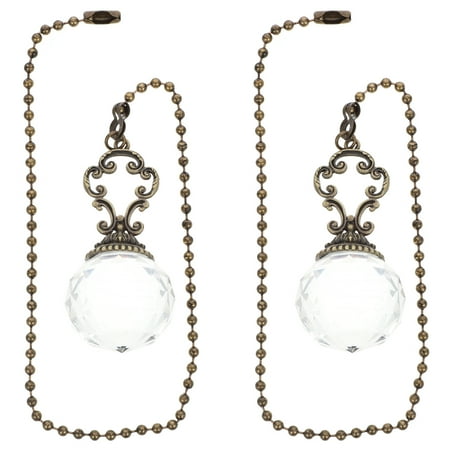 Frcolor Pull Chain Fan Ceiling Crystal Light Extension Lamp Switch Decorative Bedside Pulls Chandelier String Extender Pendant
Frcolor Pull Chain Fan Ceiling Crystal Light Extension Lamp Switch Decorative Bedside Pulls Chandelier String Extender Pendant