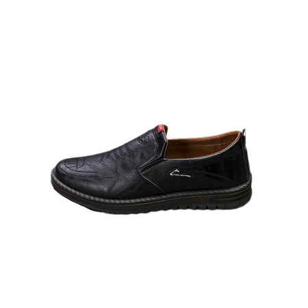 Crocowalk Mens Casual Round Toe Leather Shoe Driving Comfort Loafers Lightweight Dress Flats Black 9
Crocowalk Mens Casual Round Toe Leather Shoe Driving Comfort Loafers Lightweight Dress Flats Black 9