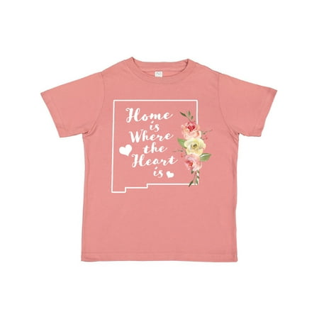 Inktastic New Mexico Home is Where the Heart is with Watercolor Floral Gift Toddler Boy or Toddler Girl T-Shirt
Inktastic New Mexico Home is Where the Heart is with Watercolor Floral Gift Toddler Boy or Toddler Girl T-Shirt