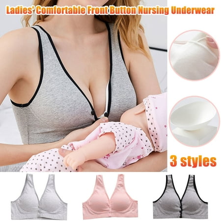 Tejiojio Maternity/Labor/Nursing Clothing Clearance Pregnant Womans Comfortable Breathable Front Buckle Vest Style Gathers Breastfeeding Bra Woman Underwear
Tejiojio Maternity/Labor/Nursing Clothing Clearance Pregnant Womans Comfortable Breathable Front Buckle Vest Style Gathers Breastfeeding Bra Woman Underwear