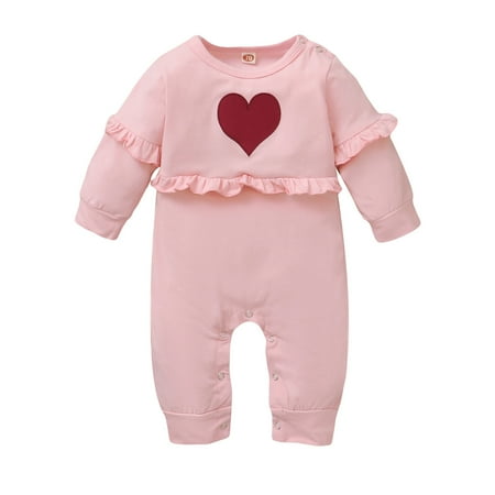 Dadaria Baby Boys Girls Clothes Newborn Winter Outfits 0-18M Newborn Infant Ruffle Heart Print Romper Jumpsuit Sets Pink 100 Toddler
Dadaria Baby Boys Girls Clothes Newborn Winter Outfits 0-18M Newborn Infant Ruffle Heart Print Romper Jumpsuit Sets Pink 100 Toddler