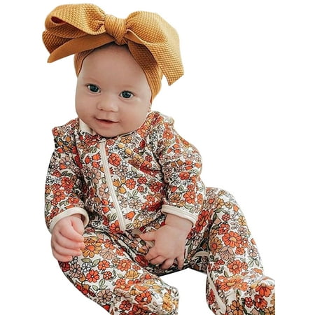 Kiapeise Baby Girls Boys Fall Winter Romper Footed Flowers Print Long Sleeve Zipper Sleeping Bag
Kiapeise Baby Girls Boys Fall Winter Romper Footed Flowers Print Long Sleeve Zipper Sleeping Bag