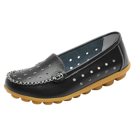 Cathalem Women Comfort Walking Flat Loafer Slip On Leather Loafer Comfortable Flat Shoes Outdoor Driving Shoes Black 41
Cathalem Women Comfort Walking Flat Loafer Slip On Leather Loafer Comfortable Flat Shoes Outdoor Driving Shoes Black 41