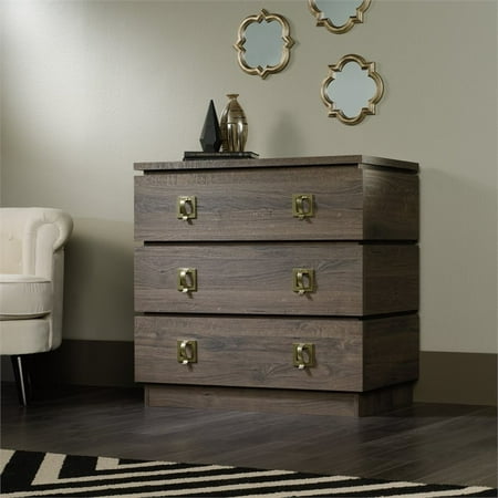 Sauder International Lux 3 Drawer Chest In Fossil Oak Walmart Canada