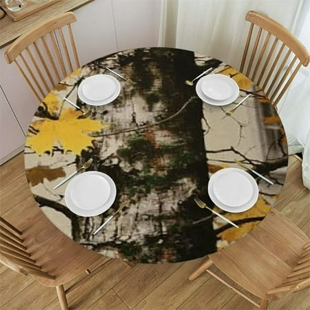Patifu Autumn Leaves Round Tablecloth - Stain-Resistant and Washable - Great for Home Kitchen/Parties/Holiday Dinner - 100% Polyester Fiber - Indoor and Outdoor Use - Multiple Sizes Available 54 -58
Patifu Autumn Leaves Round Tablecloth - Stain-Resistant and Washable - Great for Home Kitchen/Parties/Holiday Dinner - 100% Polyester Fiber - Indoor and Outdoor Use - Multiple Sizes Available 54 -58