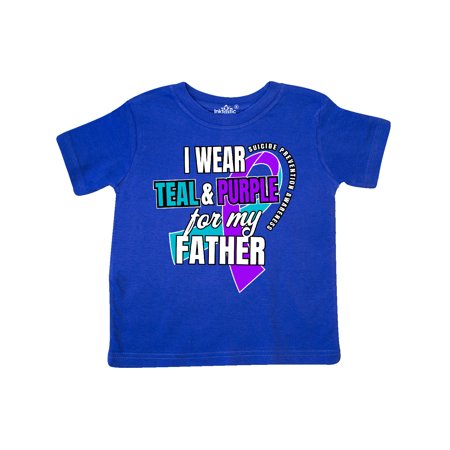 Inktastic Suicide Prevention I Wear Teal and Purple for My Father Gift Toddler Boy or Toddler Girl T-Shirt
Inktastic Suicide Prevention I Wear Teal and Purple for My Father Gift Toddler Boy or Toddler Girl T-Shirt