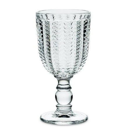 6.5 in. Herringbone Wine Glass Clear
6.5 in. Herringbone Wine Glass Clear