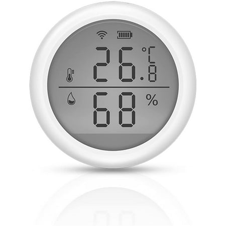 Wifi Temperature And Humidity Sensor Indoor Hygrometer Thermometer With Lcd Display
Wifi Temperature And Humidity Sensor Indoor Hygrometer Thermometer With Lcd Display