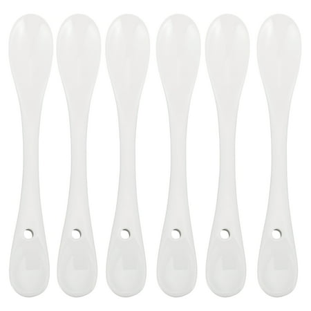 6Pcs Ceramic Coffee Stirring Spoons Ice Cream Spoons Kitchen Supplies (White)
6Pcs Ceramic Coffee Stirring Spoons Ice Cream Spoons Kitchen Supplies (White)