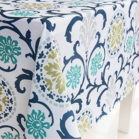 HZCY Oxford Linen Fabric Table Cloth - Waterproof - Easy Care - ideal for Garden and Table Decoration 140*180 cm Blue 
HZCY Oxford Linen Fabric Table Cloth - Waterproof - Easy Care - ideal for Garden and Table Decoration 140*180 cm Blue