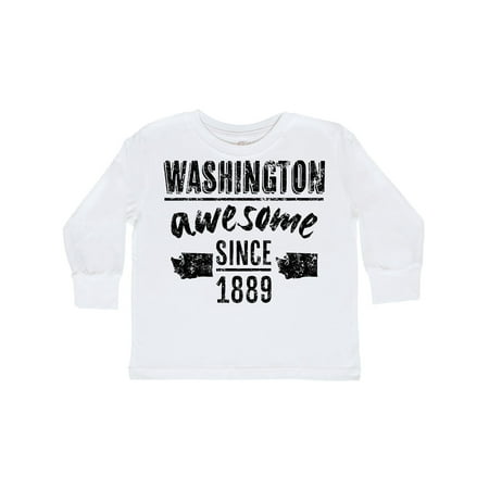 Inktastic Washington Awesome Since 1889 Gift Toddler Boy or Toddler Girl Long Sleeve T-Shirt
Inktastic Washington Awesome Since 1889 Gift Toddler Boy or Toddler Girl Long Sleeve T-Shirt