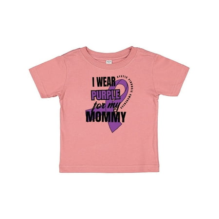 Inktastic I Wear Purple For My Mommy Cystic Fibrosis Awareness Gift Baby Boy or Baby Girl T-Shirt
Inktastic I Wear Purple For My Mommy Cystic Fibrosis Awareness Gift Baby Boy or Baby Girl T-Shirt