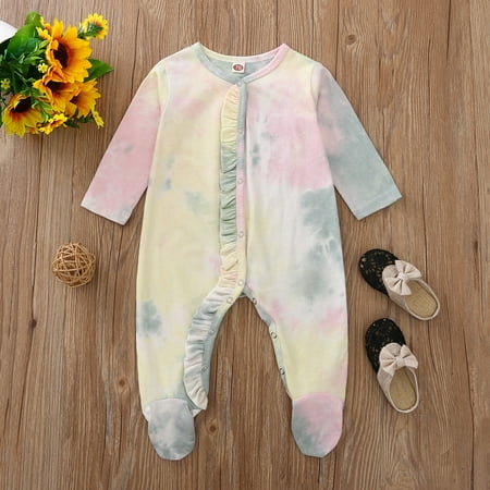 DAETIROS Skin Friendly Fashion Jumpsuit Cute Romper Baby Boy Ruffle Girls Trousers Yellow
DAETIROS Skin Friendly Fashion Jumpsuit Cute Romper Baby Boy Ruffle Girls Trousers Yellow