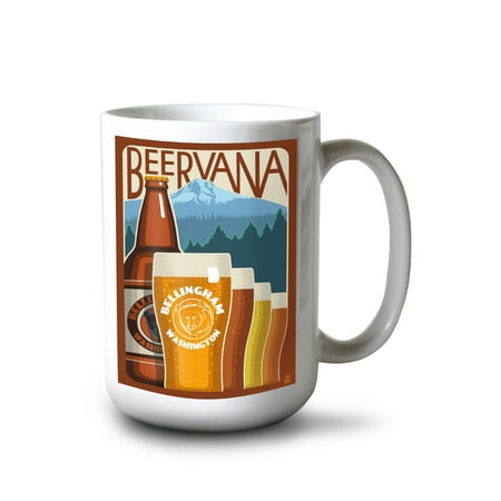 15 fl oz Ceramic Mug Bellingham Washington Beervana Vintage Sign Dishwasher & Microwave Safe
15 fl oz Ceramic Mug Bellingham Washington Beervana Vintage Sign Dishwasher & Microwave Safe